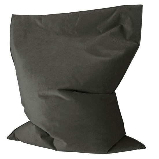 Junior Children's Beanbag - Velvet Graphite Grey 03