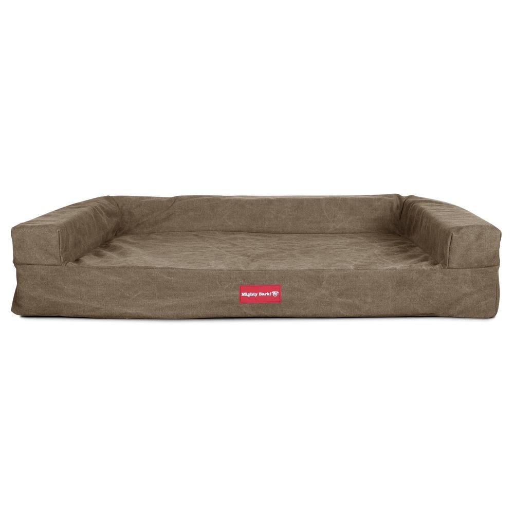 The Bench Orthopedic Memory Foam Dog Bed - Canvas Earth 04