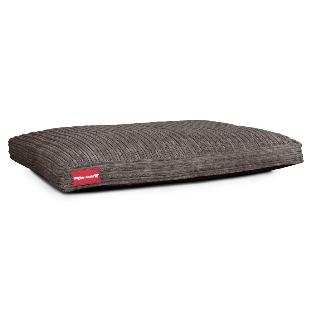 "The Mattress By Mighty-Bark" - Orthopedic Classic Memory Foam Dog Bed Cushion For Pets, Medium, XXL - Cord Graphite