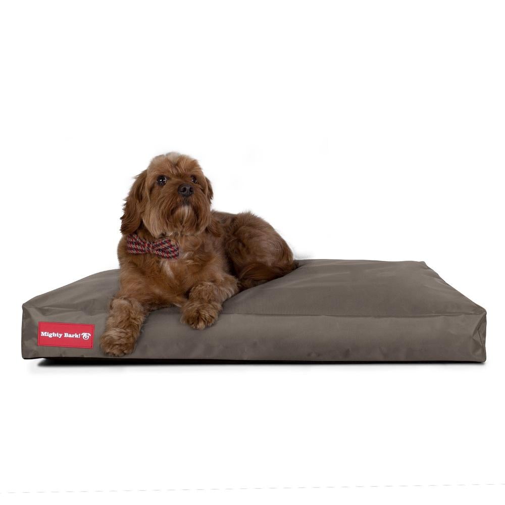 "The Mattress By Mighty-Bark" - Orthopedic Classic Memory Foam Dog Bed Cushion For Pets, Medium, XXL - Waterproof Grey