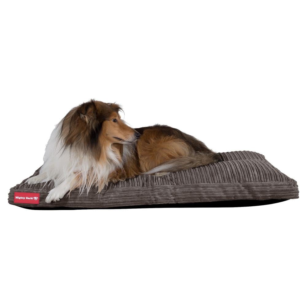 "The Mattress By Mighty-Bark" - Orthopedic Classic Memory Foam Dog Bed Cushion For Pets, Medium, XXL - Cord Graphite