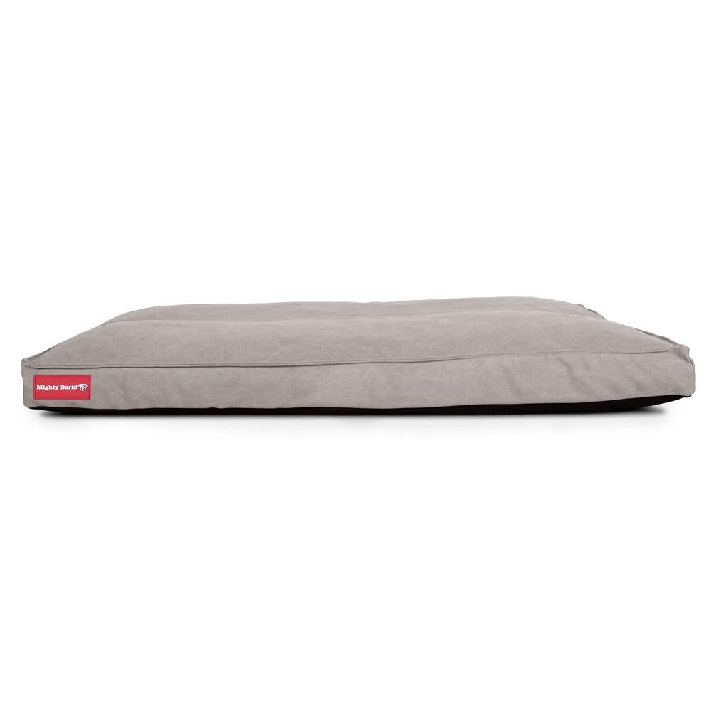 The Mattress Orthopedic Classic Memory Foam Dog Bed - Canvas Pewter 05