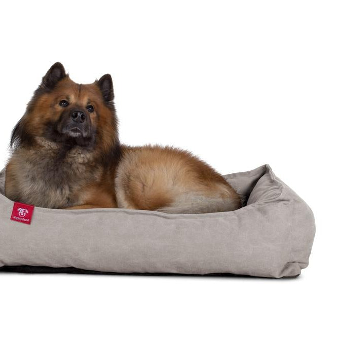 The Nest Orthopedic Memory Foam Dog Bed - Canvas Pewter 04