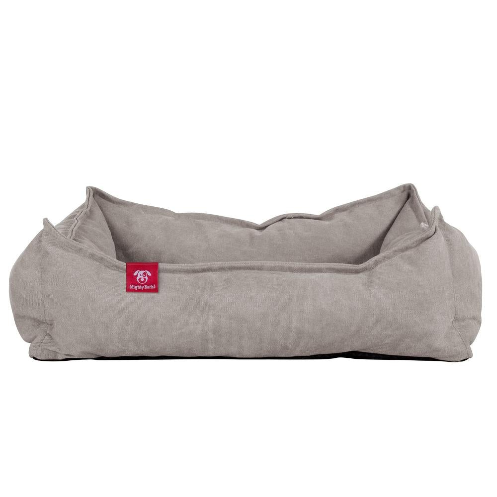 The Nest Orthopedic Memory Foam Dog Bed - Canvas Pewter 03