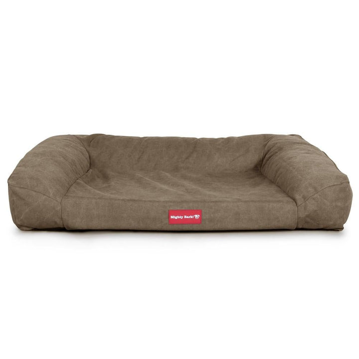 The Sofa Orthopedic Memory Foam Sofa Dog Bed - Canvas Earth 04