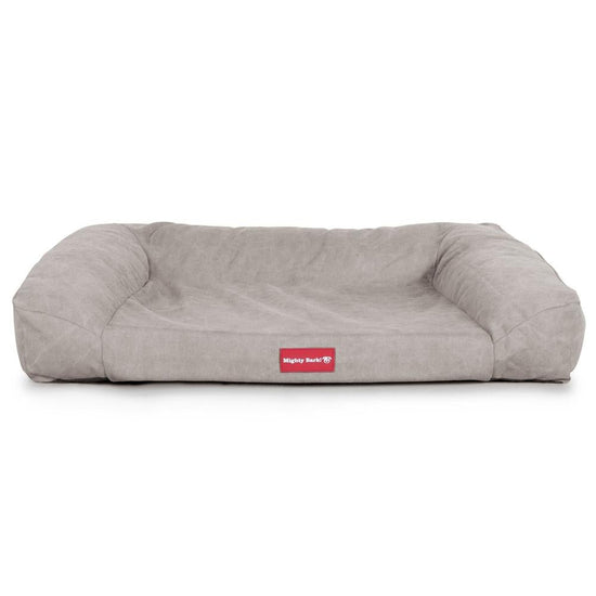 The Sofa Orthopedic Memory Foam Sofa Dog Bed - Canvas Pewter 04