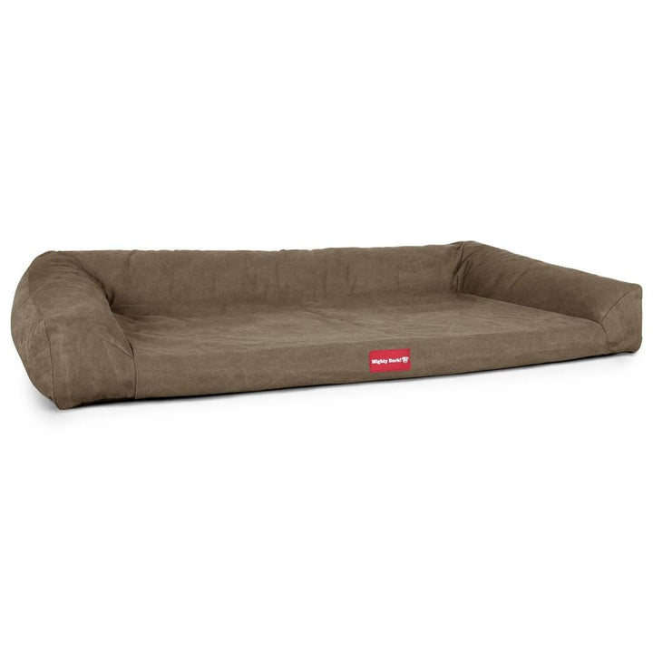 The Sofa Orthopedic Memory Foam Sofa Dog Bed - Canvas Earth 05