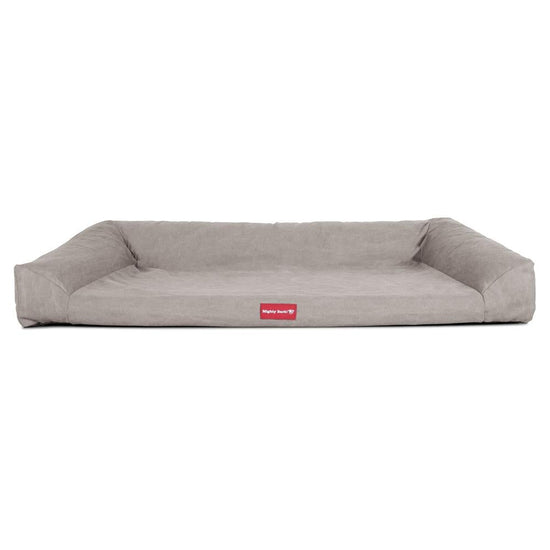 The Sofa Orthopedic Memory Foam Sofa Dog Bed - Canvas Pewter 05