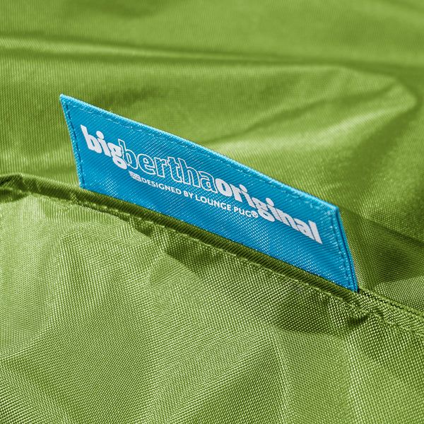 Junior Outdoor Beanbag 2-14 yr - SmartCanvas™ Lime Green Fabric Close-up Image