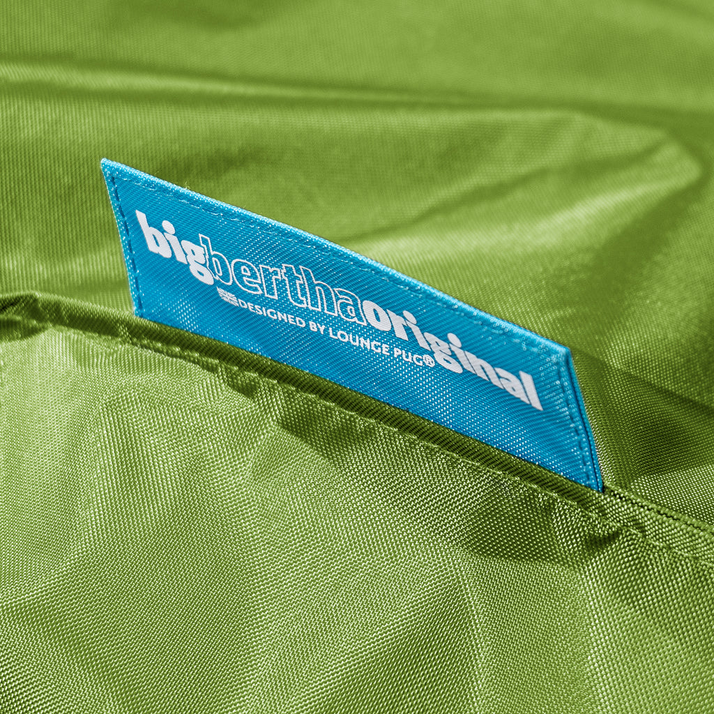 Children's Wipe Clean Bean Bag Seat - SmartCanvas™ Lime Green 02