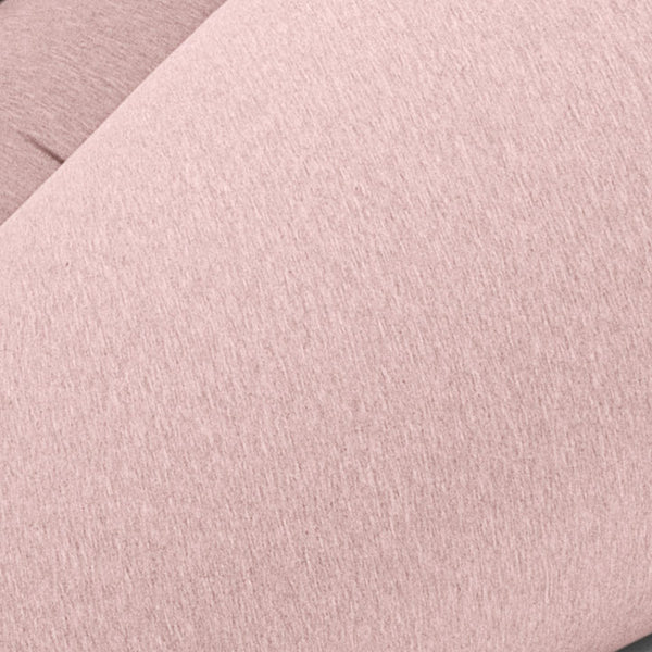 Grande XL Bean Bag - Stretchy Cotton Baby Pink Fabric Close-up Image