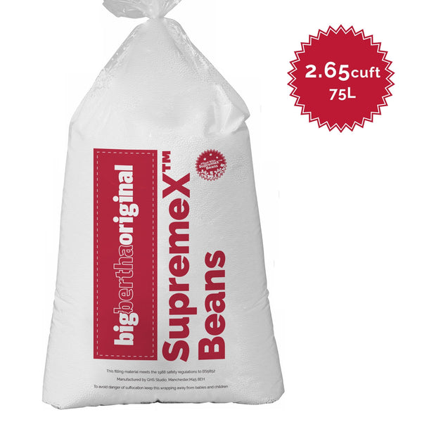 Top Up for Adult Bean Bags - 2.65cuft (75 Litres) Fabric Close-up Image