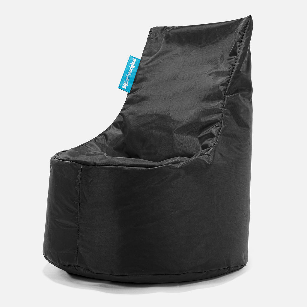 Children's Wipe Clean Bean Bag Seat - SmartCanvas™ Black 01