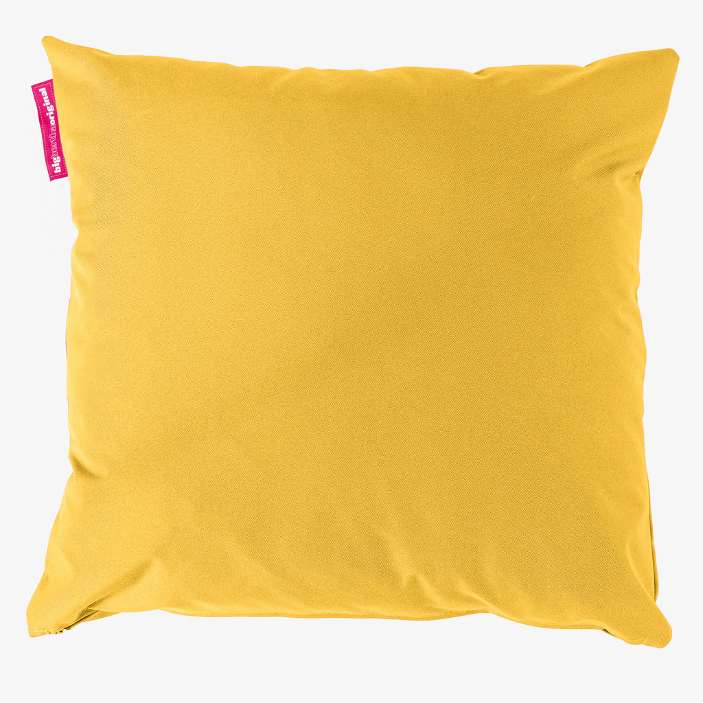 Extra large deals yellow cushions
