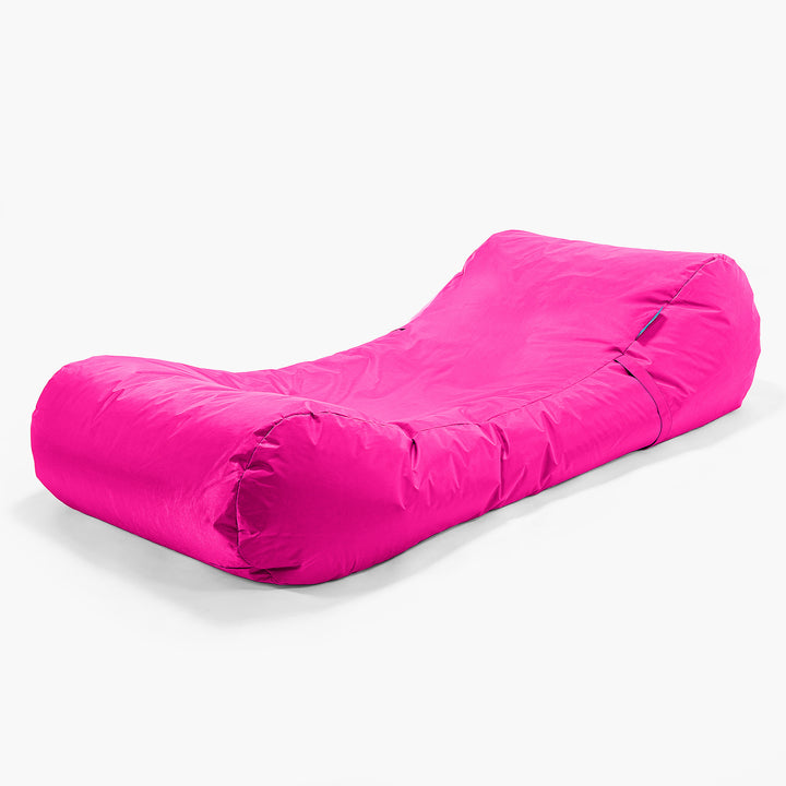 Sun Lounger Garden Beanbag - SmartCanvas™ Cerise Pink 01