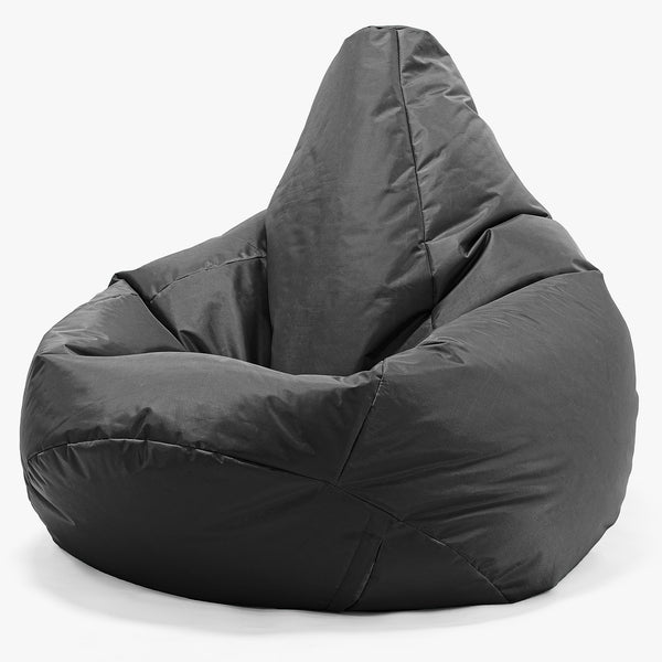 Outdoor Highback Bean Bag Chair - SmartCanvas™ Black 01