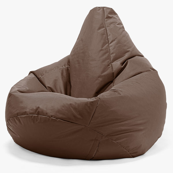Outdoor Highback Bean Bag Chair - SmartCanvas™ Brown 01