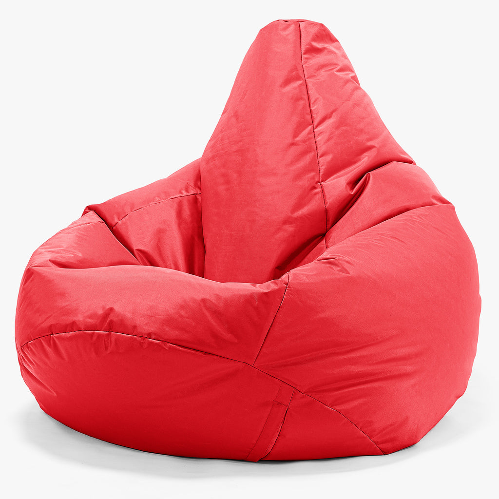 Outdoor Highback Bean Bag Chair - SmartCanvas™ Red 02