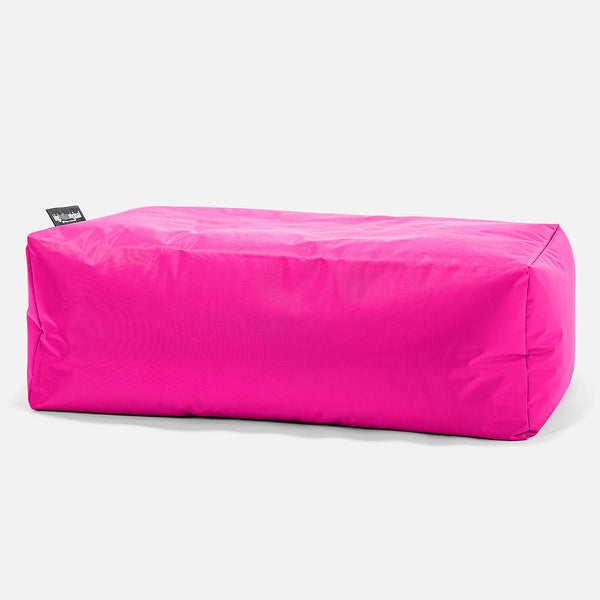 Outdoor Large Footstool - SmartCanvas™ Cerise Pink 01