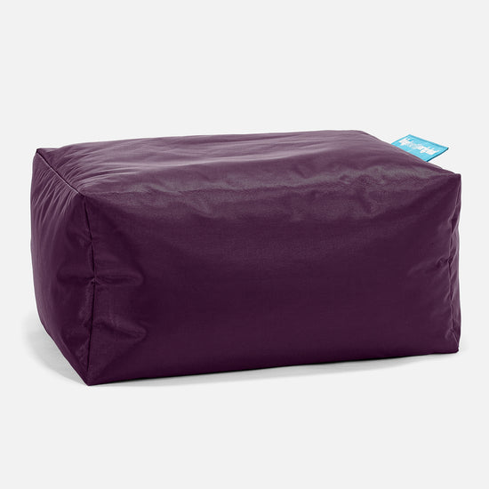 Outdoor Small Footstool - SmartCanvas™ Purple 01