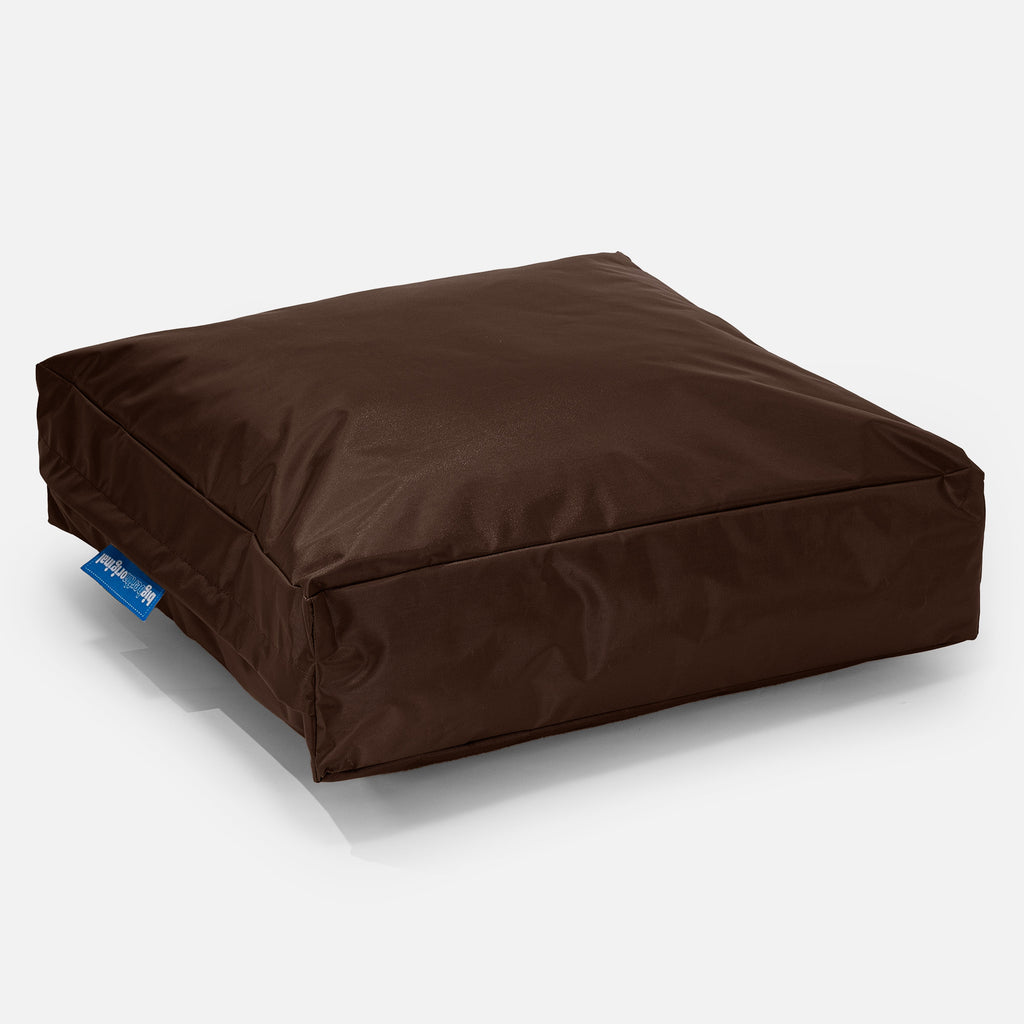 Outdoor Large Floor Cushion - SmartCanvas™ Brown 01