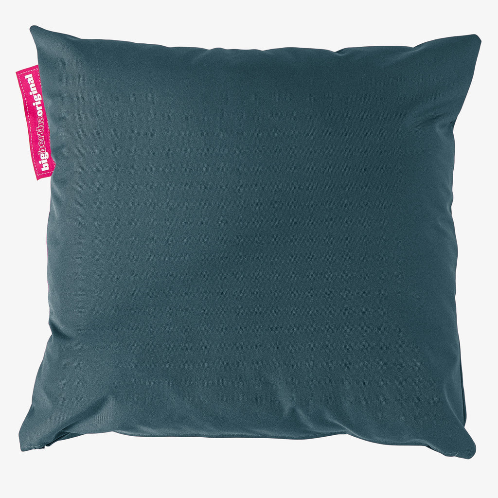 Outdoor Scatter Cushion 47 x 47cm - Petrol Blue