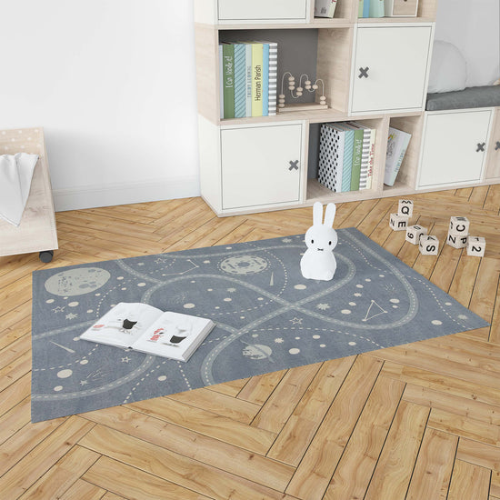 Children's Stars Printed Rug 02