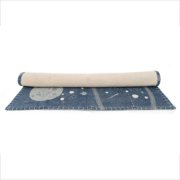 Children's Stars Printed Rug 03