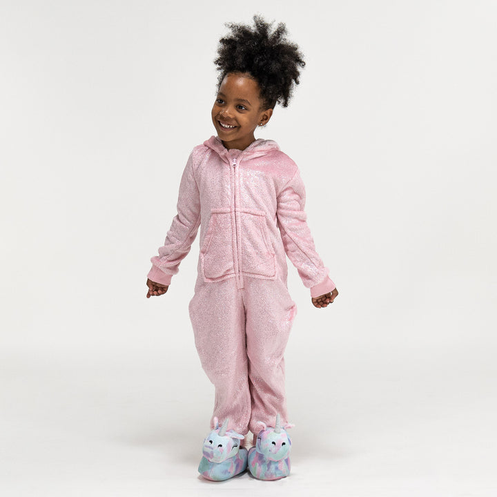 Children's Unicorn Animal Fleece Onesie 01