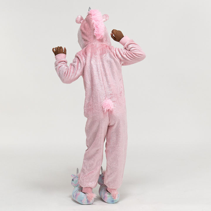 Children's Unicorn Animal Fleece Onesie 03