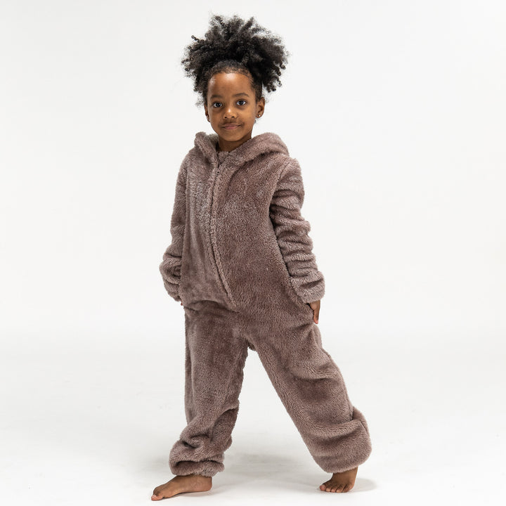 Children's Reindeer Fleece Onesie 04