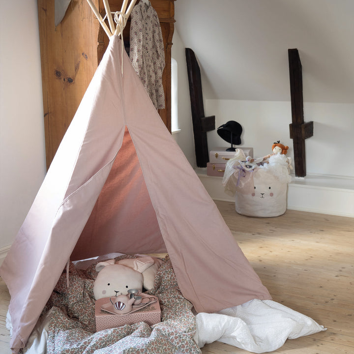 Children’s Pink Indoor Teepee Tent 02