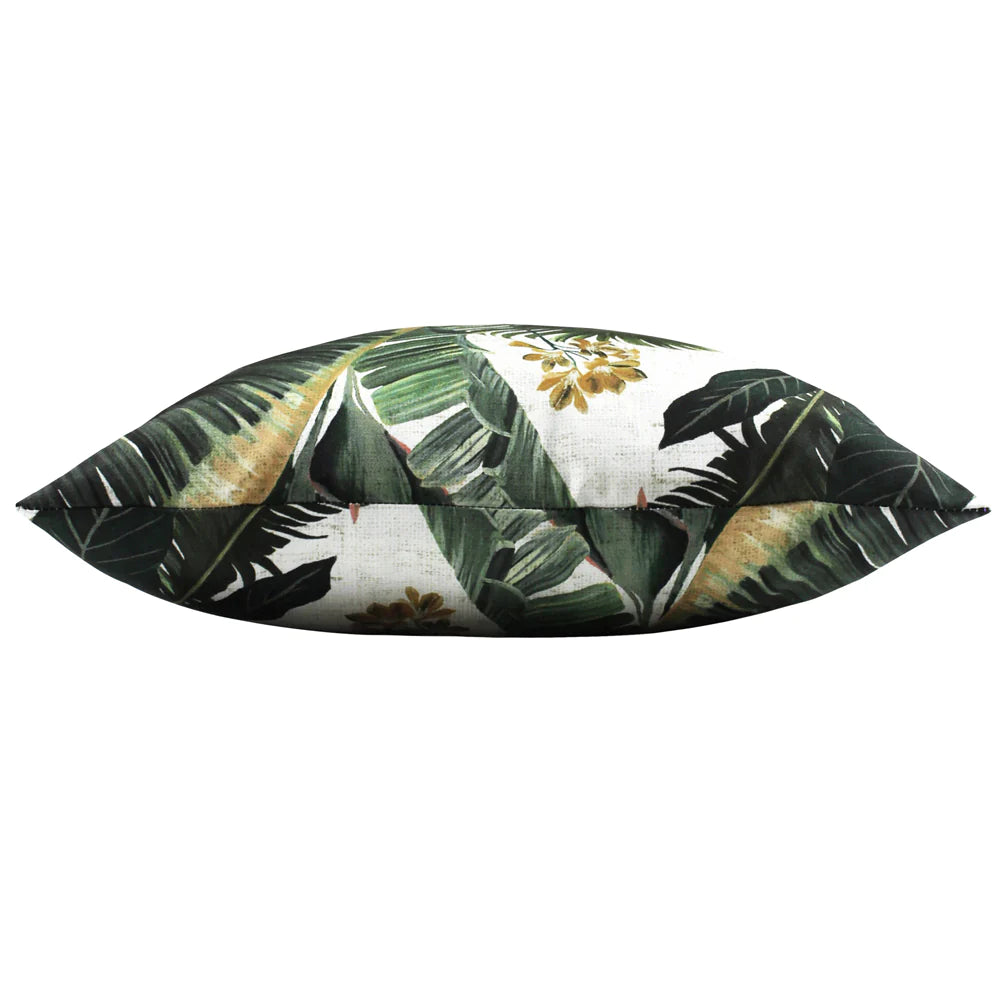 Outdoor Scatter Cushion Cover 43 x 43cm - Leaf Print 02