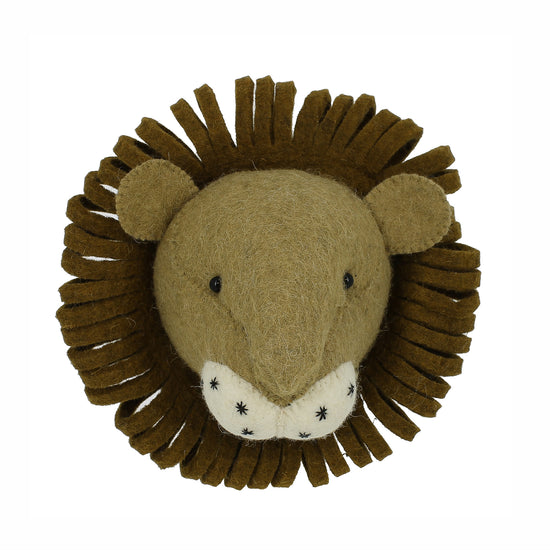 Mini Lion Head Wall Mount 01