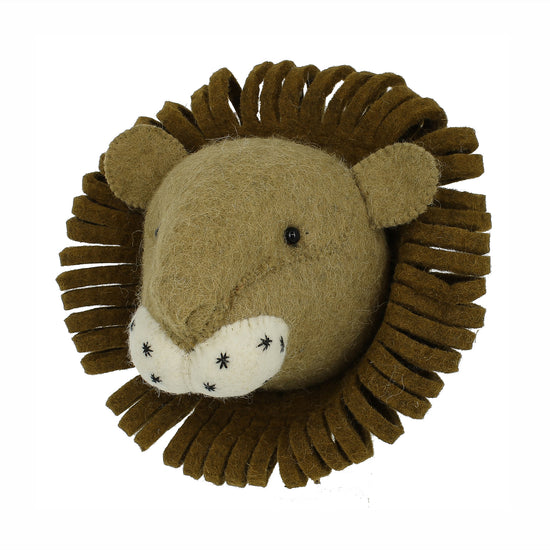 Mini Lion Head Wall Mount 03