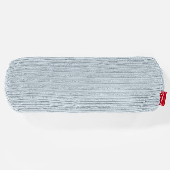 Bolster Scatter Cushion 20 x 55cm - Cord Baby Blue 02