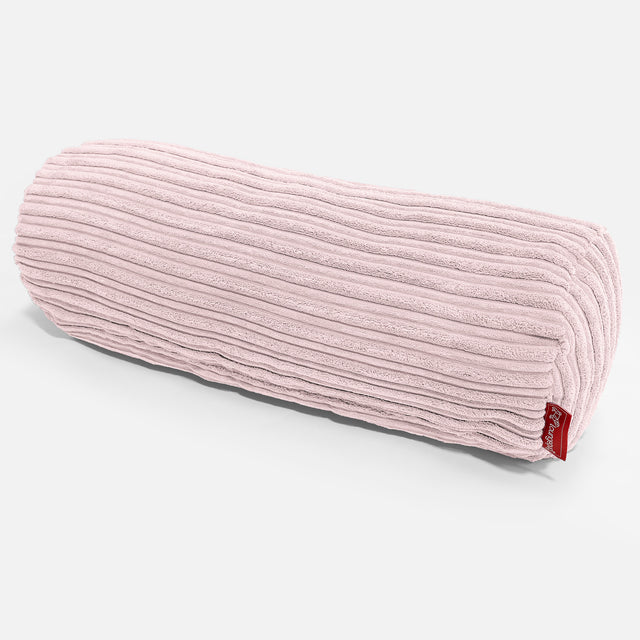 Bolster Scatter Cushion 20 x 55cm - Cord Blush Pink 01