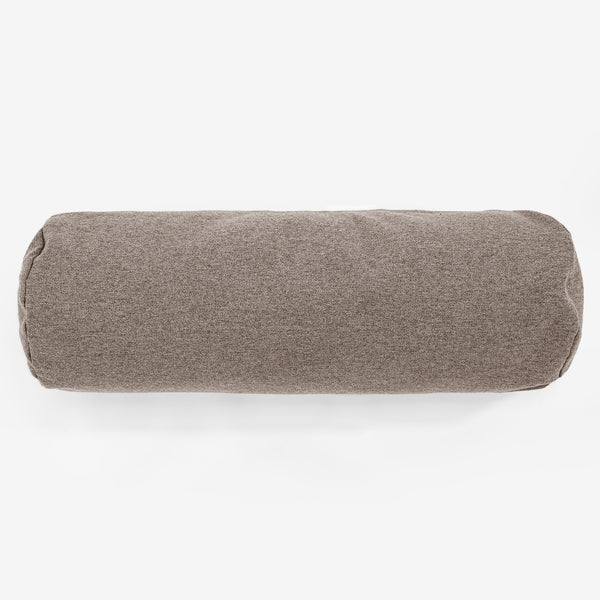 Bolster Scatter Cushion 20 x 55cm - Interalli Wool Biscuit 01