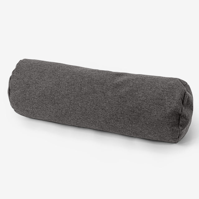 Bolster Scatter Cushion 20 x 55cm - Interalli Wool Grey 01
