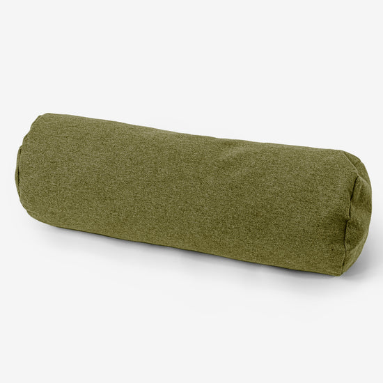 Bolster Scatter Cushion 20 x 55cm - Interalli Wool Lime 01