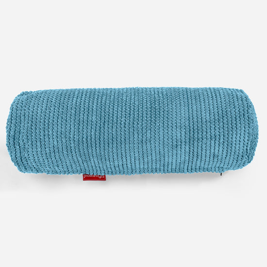 Bolster Scatter Cushion 20 x 55cm - Pom Pom Aegean Blue 02
