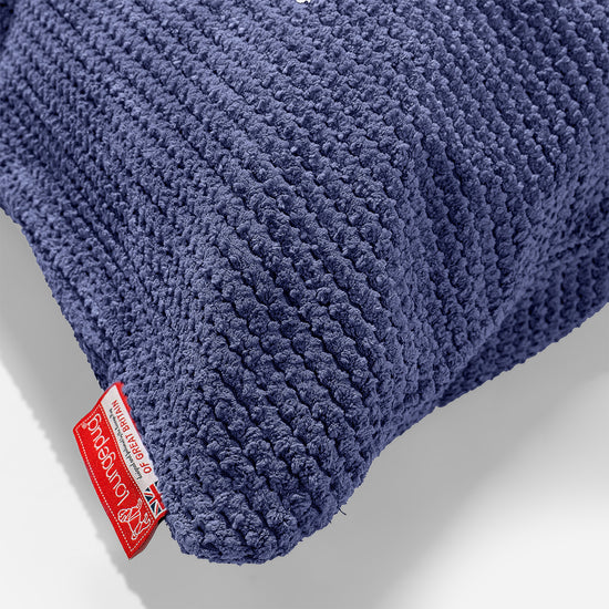 Bolster Scatter Cushion 20 x 55cm - Pom Pom Purple 03