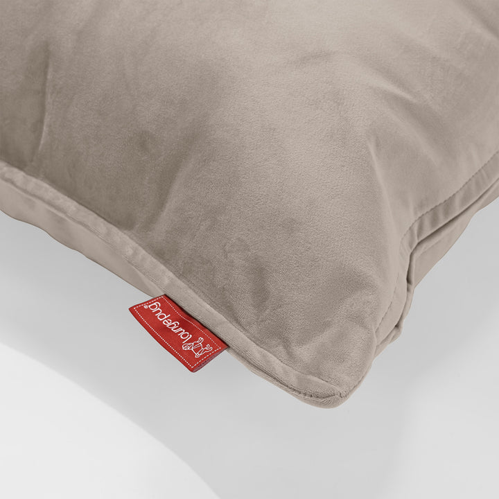 Bolster Scatter Cushion 20 x 55cm - Velvet Mink 03