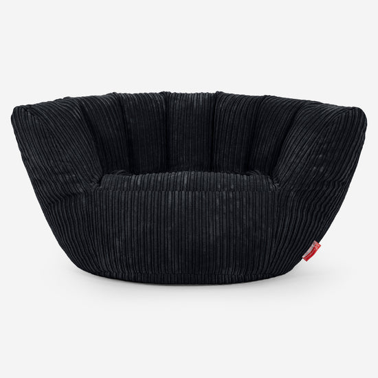 Charles Vintish Bean Bag - Cord Black 02