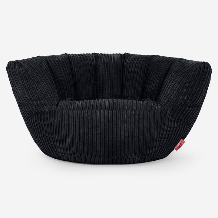 Charles Vintish Bean Bag - Cord Black 01