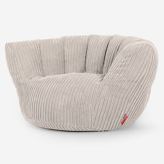 Charles Vintish Bean Bag - Cord Ivory 01