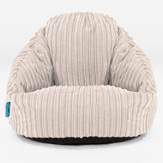 Children's Bubble Bean Bag 1-3 yr - Cord Ivory 01
