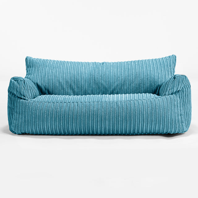 Josephine Children's Sofa Bean Bag 1-5 yr - Cord Aegean Blue 01