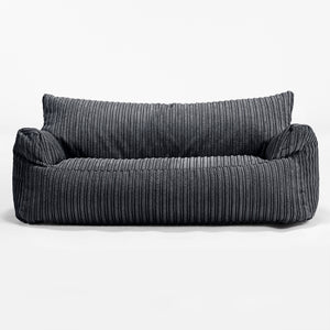Josephine Childrens Sofa Bean Bag 1-5 yr - Cord Black