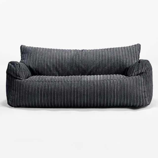 Josephine Children's Sofa Bean Bag 1-5 yr - Cord Black 01